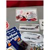 Image 6 : Assorted Stickers, Tire Valve Caps, Patches