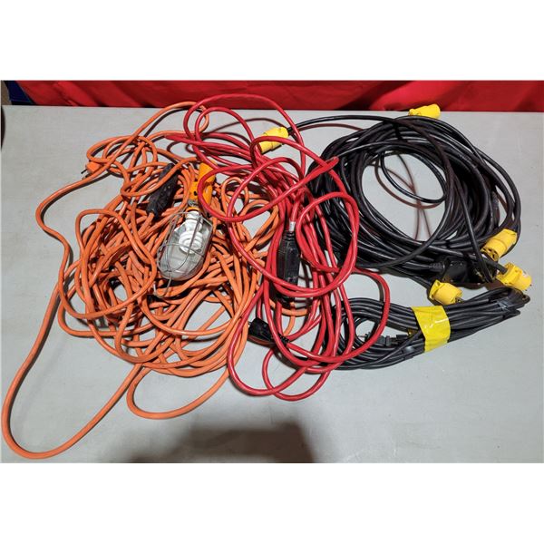 Extension Cords & Shop Light
