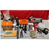 Image 1 : Assorted Tools, Hearing Protection, Flashlight, Organizers, & More