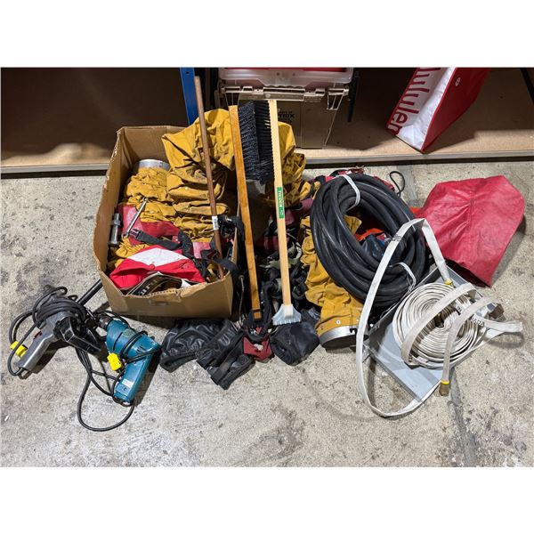 Hose, Drills, Window Scrapers, Hose, & More