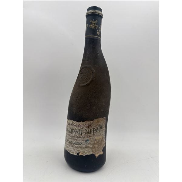 Sealed Bottle : La Fiole Du Pape Red Wine 13.5%