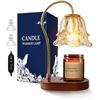 Image 1 : Anoredo Electric Candle Warmer Lamp with 2 Bulbs - Dimmable/Timer Wax Melting Lamp for Home - New!
