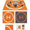 Image 1 : LKTop Foldable Weighted Drone Landing Pad; Double-Sided Waterproof Helipad Landing Mat (26") New
