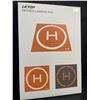 Image 2 : LKTop Foldable Weighted Drone Landing Pad; Double-Sided Waterproof Helipad Landing Mat (26") New