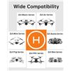Image 7 : LKTop Foldable Weighted Drone Landing Pad; Double-Sided Waterproof Helipad Landing Mat (26") New