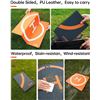 Image 9 : LKTop Foldable Weighted Drone Landing Pad; Double-Sided Waterproof Helipad Landing Mat (26") New