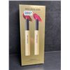 Image 1 : Hourglass Phantom Volumizing Glossy Balm Duo Set (1.7G x 2) Haze & Crave Shades - Brand New