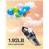 Image 11 : Handheld Cordless Vacuum Cleaner Kit with Accessories - Rechargeable; Powerful Suction - New
