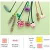 Image 10 : Eternal Flowers 547PC Lego-Style Flower Bouquet Building Block Toy Set - Brand New