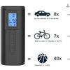 Image 7 : 1 Smart Air Pump/Cordless Portable Electric Tire Inflator with Power Bank Function & LED Light - New