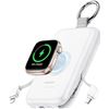 Image 1 : Rorry 10,000mAh Portable Power Bank PD 20W Fast Portable Charger w/ Built-In Cables - New Sealed