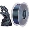 Image 1 : 1 Roll of CC3D PLA 3D Printer Filament (Burnt Titanium) 1.75mm (1KG) Roll - New Sealed