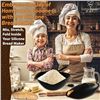 Image 7 : Complete Silicone Bread Maker Set with Bread Lame Cutter, Cloth, & Spatula - Brand New