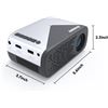 Image 6 : Antmap VF-290 Portable Mini LED Projector with WiFi/Wireless Projection - New in Box