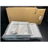 Image 2 : Expandable Cabinet Storage Shelf/Stackable Organizer Racks (2PCS) New in Box (*Assembly Req'd)