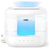 Image 1 : DREO Cool Mist Humidifier for Home (4L Capacity) Top-Fill Design; Quiet Design; Night-Light - New
