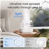 Image 6 : DREO Cool Mist Humidifier for Home (4L Capacity) Top-Fill Design; Quiet Design; Night-Light - New