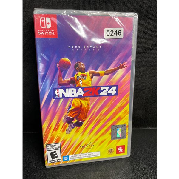 NBA 2K24 Video Game for Nintendo Switch - Kobe Bryant Edition - New Sealed