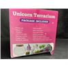 Image 3 : 1 Unicorn Terrarium Kit - Fantasy Gardening Terrarium Kit for Girls; Glows at Night! New