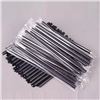 Image 5 : 2 Packs (100pcs Each) Individually Wrapped Jumbo Smoothie Straws/Bubble Tea Straws - New