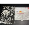 Image 4 : Rajrang (90" x 84") Printed Black Cotton Tapestry/Wall Hanging Mandala Decor Tapestry - New