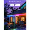 Image 16 : Appeck 100FT RGBW Permanent LED Outdoor Lights with Smart App Control (Model: C5109-C) - New