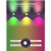 Image 5 : Appeck 100FT RGBW Permanent LED Outdoor Lights with Smart App Control (Model: C5109-C) - New