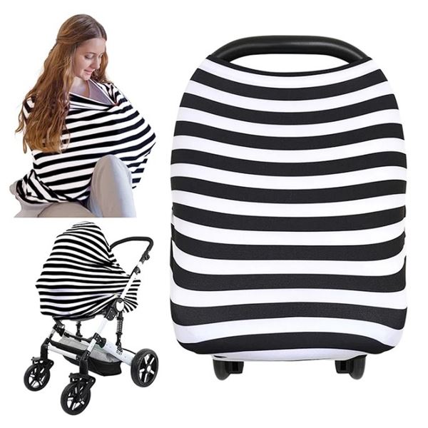 Lot of 3 KeaBabies All-in-1 Multi-Use Car Seat Canopy/Nursing Covers; Breathable Fabric - New