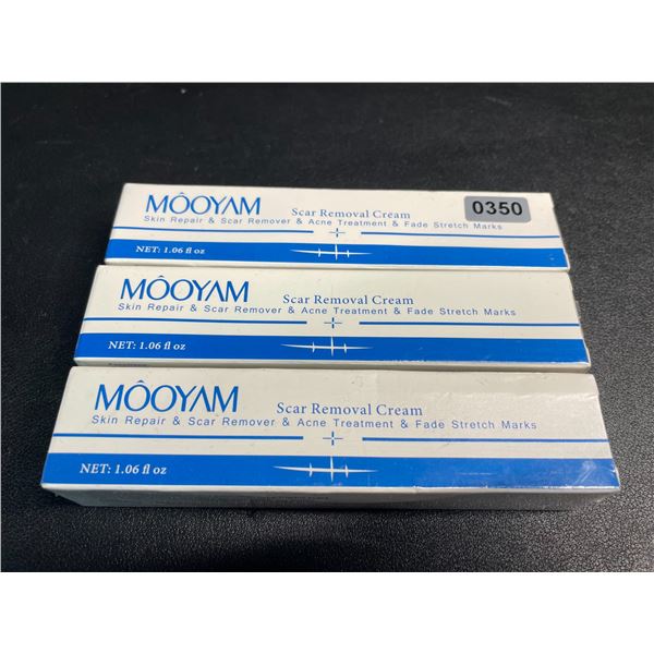 3 Boxes of Mooyam Scar Removal Creams (1.06 fl oz) Skin Repair & Scar/Acne/Stretch Mark Treatment