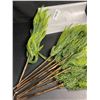 Image 4 : 12-Pack of 18" Norfolk Pine Branches/Artificial Pine Stems for DIY Faux Greenery Plant Decor - New