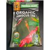 Image 2 : 4 Bags of Premium Herbs Organic Hibiscus Herbal Tea (120 Tea Bags Each) - New