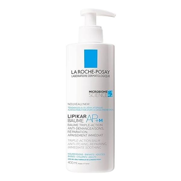 La Roche-Posay Triple-Action Balm (400ml) Lipikar Balm AP+M Body Cream - New (Broken Nozzle*)