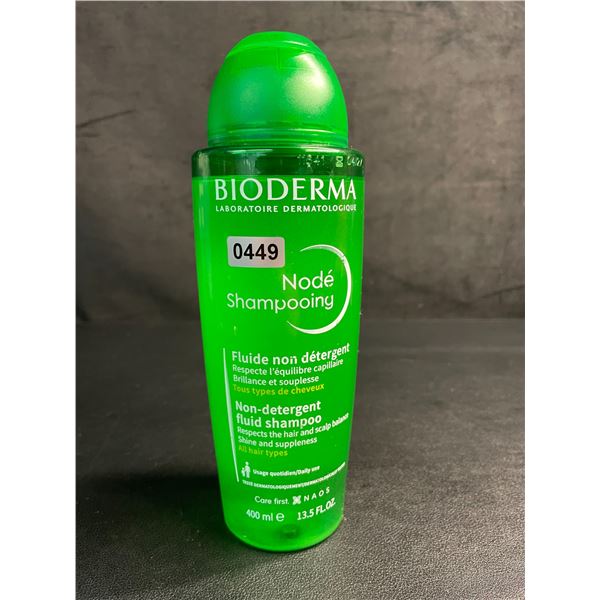 BioDerm Node Shampoo (400ml) Non-Detergent Fluid Shampoo for All Hair Types - New