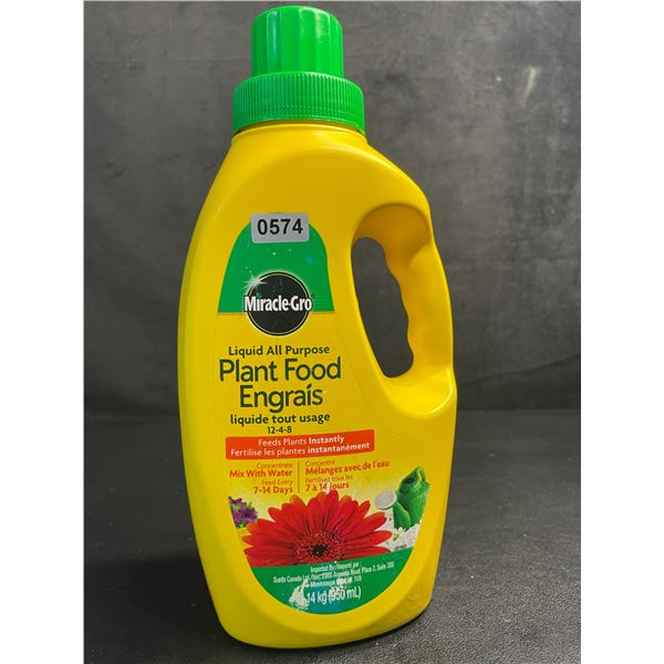 1 Jug of MiracleGro Liquid All-Purpose Plant Food (1.14kg) - New