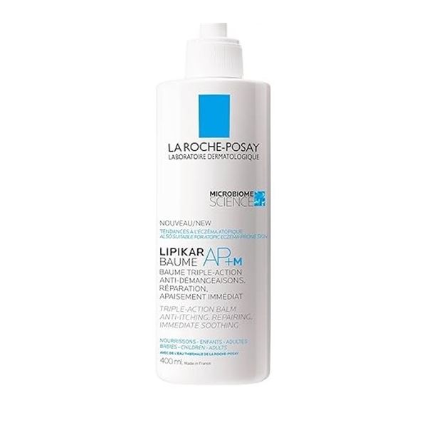 La Roche-Posay Triple-Action Balm (400ml) Lipikar Balm AP+M Body Cream - New (Broken Nozzle*)