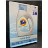 Image 1 : Tide Ultra Concentrated Free & Gentle Eco-Box Liquid Laundry Detergent (3.1L) 96 Loads - New