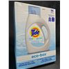 Image 1 : Tide Ultra Concentrated Free & Gentle Eco-Box Liquid Laundry Detergent (3.1L) 96 Loads - New
