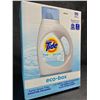 Image 1 : Tide Ultra Concentrated Free & Gentle Eco-Box Liquid Laundry Detergent (3.1L) 96 Loads - New