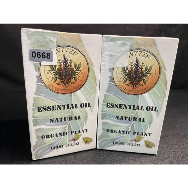 2 Boxes of Strawberry Essential Oil (120ml Each) Natural/Organic Plant Essential Oils - New