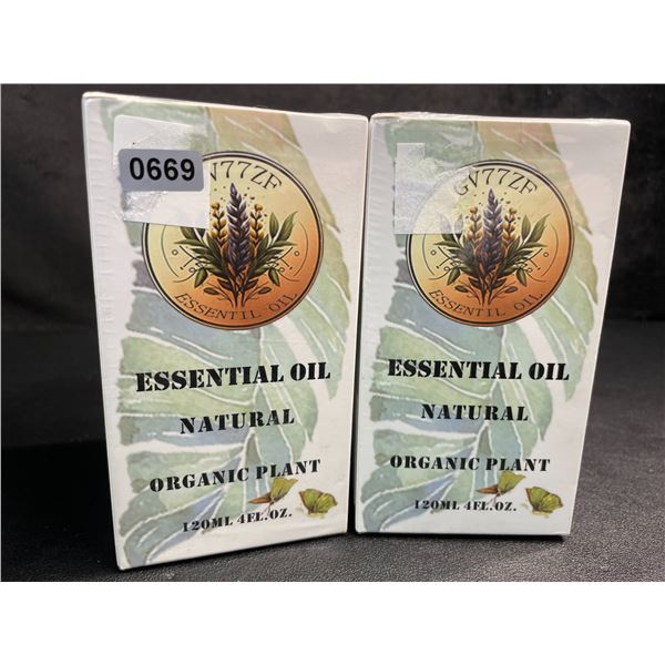 2 Boxes of Strawberry Essential Oil (120ml Each) Natural/Organic Plant Essential Oils - New