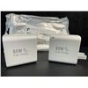Image 2 : 2-Pack of 60W 5-Port USB-C Fast Charger Blocks - New