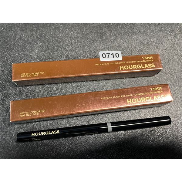 Lot of 2 Hourglasss 1.5mm Mechanical Gel Eye Liners; Shade: Meteorite - New