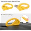 Image 6 : 12PC Easy Paper/Sheet Cutter Tools/Wrapping Paper Cutters/Utility Knives (3x 4pc Packs) - New