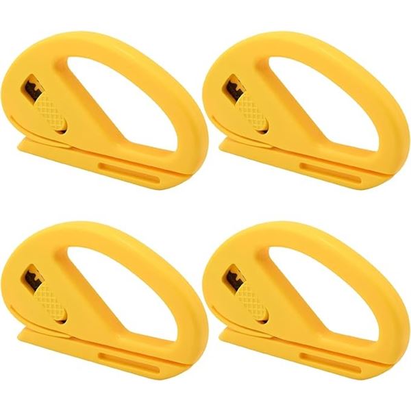 12PC Easy Paper/Sheet Cutter Tools/Wrapping Paper Cutters/Utility Knives (3x 4pc Packs) - New