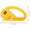 Image 5 : 12PC Easy Paper/Sheet Cutter Tools/Wrapping Paper Cutters/Utility Knives (3x 4pc Packs) - New
