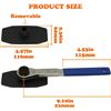 Image 6 : 1 Brake Caliper Tool/Universal Disc Brake Caliper Compression Tool with 2 Brake Caliper Hooks - New