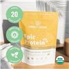 Image 5 : Sprout Living Epic Protein Powder (1lb Bag) Vanilla Lucuma Flavor - Organic Plant Protein - New