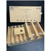 Image 2 : Bamboo Charging Station/Wood Desktop Charging Station Organizer for Multiple Devices - New!