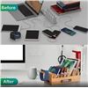 Image 9 : Bamboo Charging Station/Wood Desktop Charging Station Organizer for Multiple Devices - New!