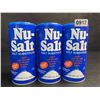 Image 2 : Lot of 3 Nu-Salt Sodium-Free Salt Substitute/Table Salt Alternative (85g) - New